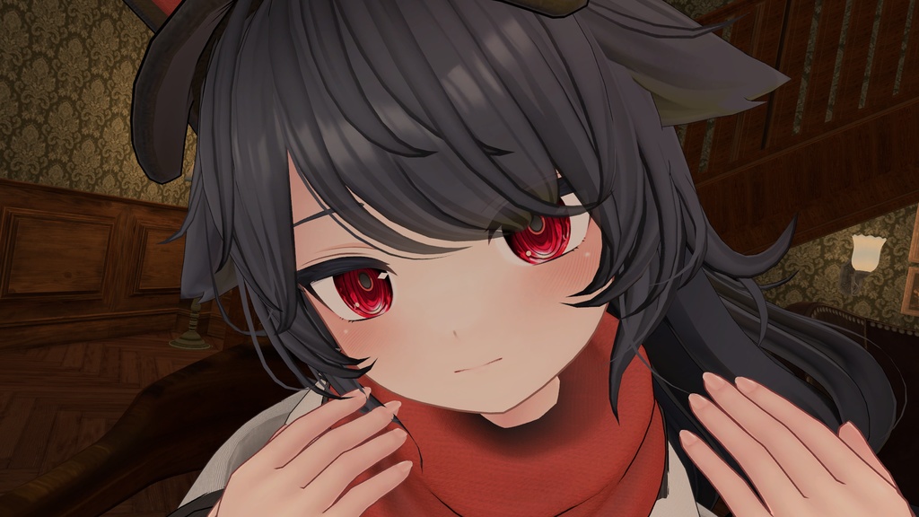 【複数アバター対応】ぐるぐる目テクスチャ