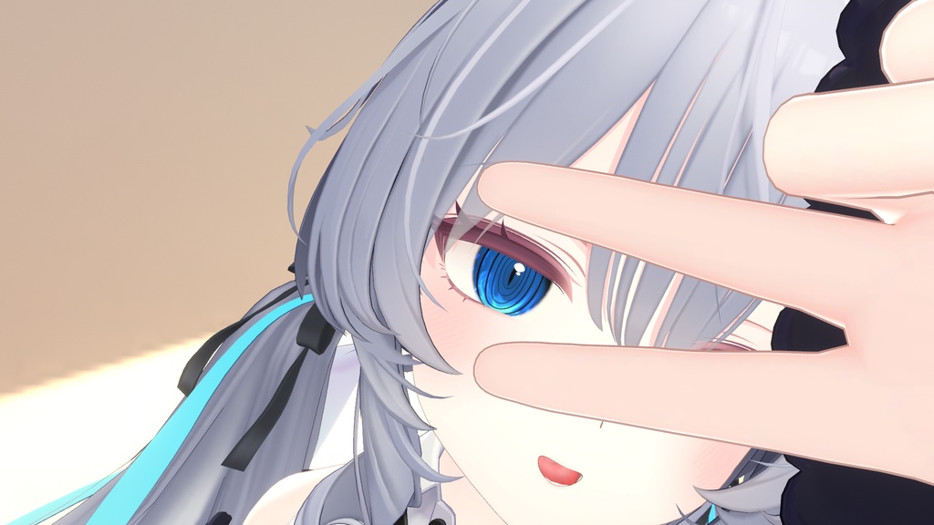 【複数アバター対応】ぐるぐる目テクスチャ