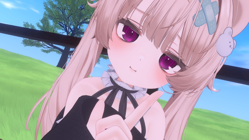 【複数アバター対応】ぐるぐる目テクスチャ