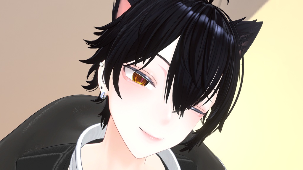 【複数アバター対応】ぐるぐる目テクスチャ