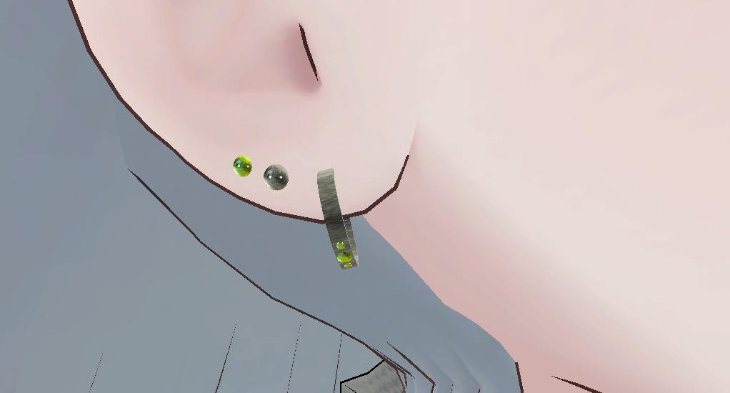 【MA対応】こごみ対応アクセサリー Chartreuse