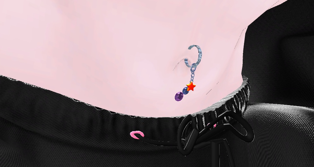 +head対応 へそピアス