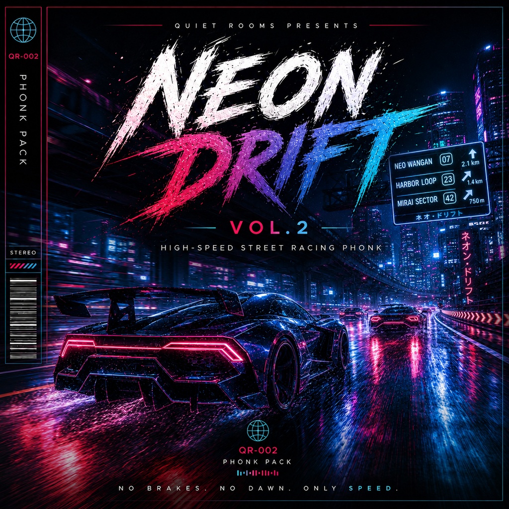 🏎️ Neon Drift Vol.2