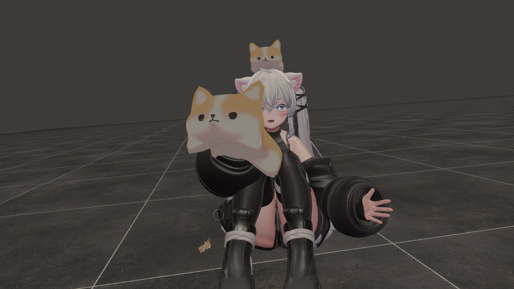 のびるこーぎー-stretch corgi-