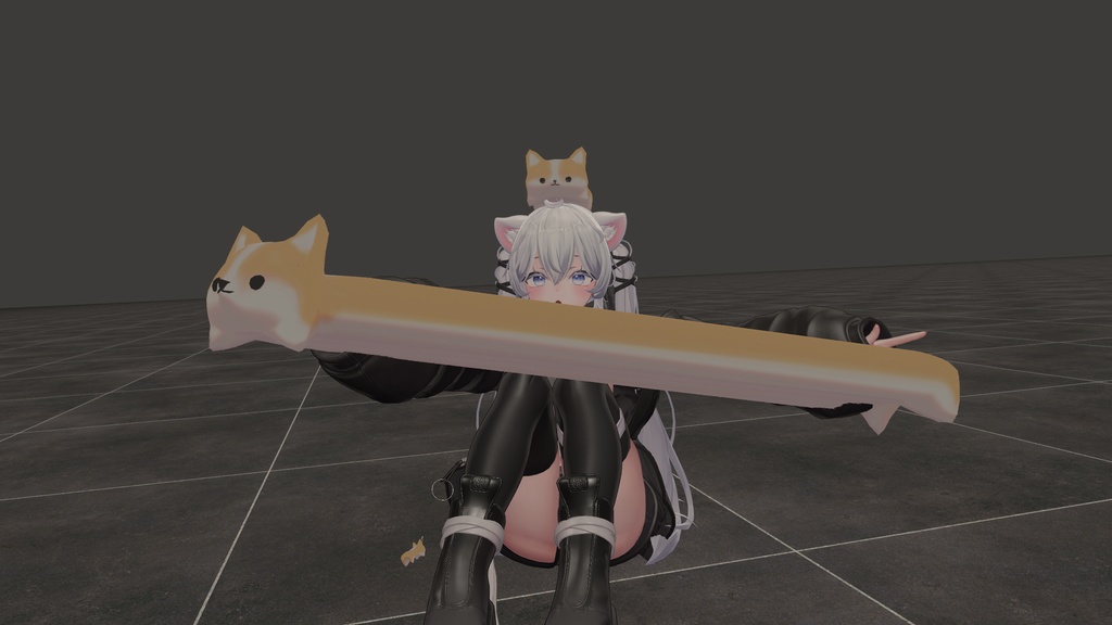 のびるこーぎー-stretch corgi-