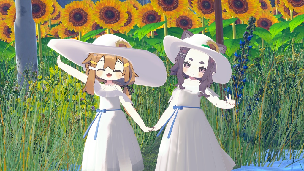 シンプル夏ワンピ-Simple Summer Dress-