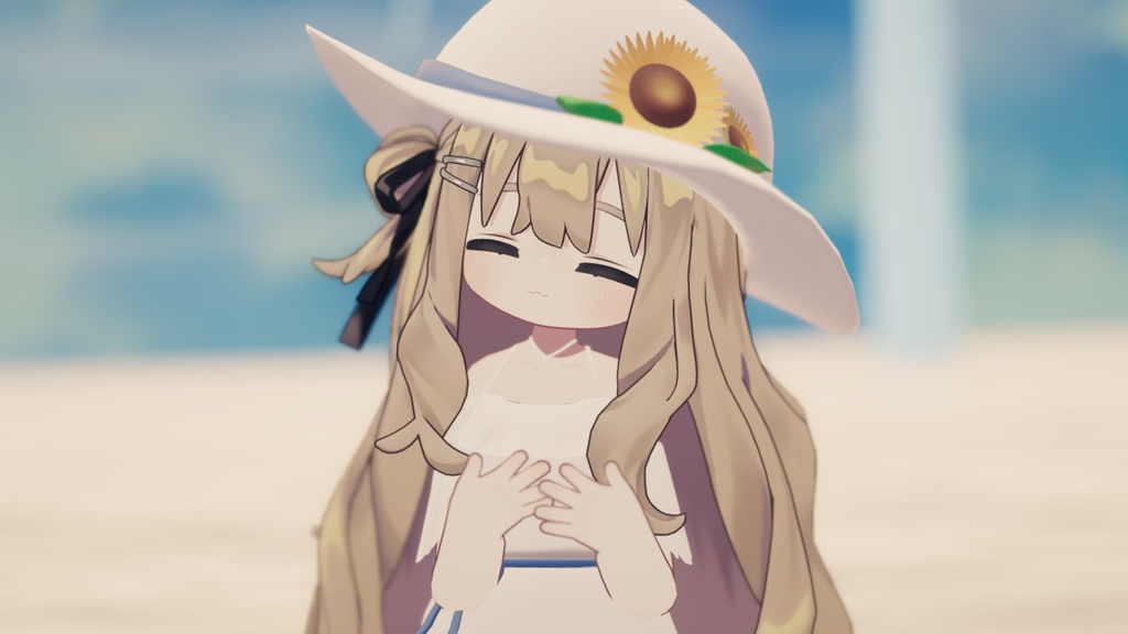 シンプル夏ワンピ-Simple Summer Dress-