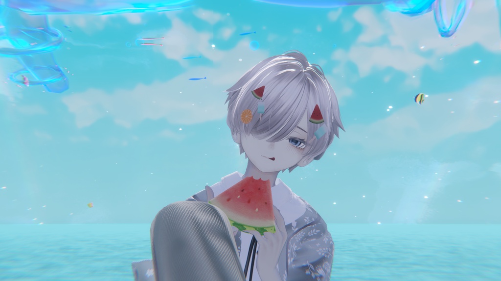 食べ物ヘアピン-Food Hair Pin-