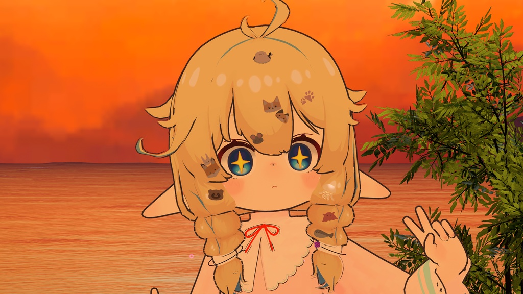 動物ヘアピン-Animal Hair Pin-