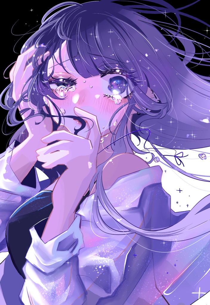 ポストカード(青)