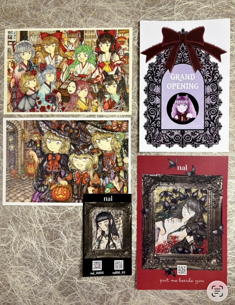 BOOTH SHOP オープニング記念限定セットその4/東方projectセット