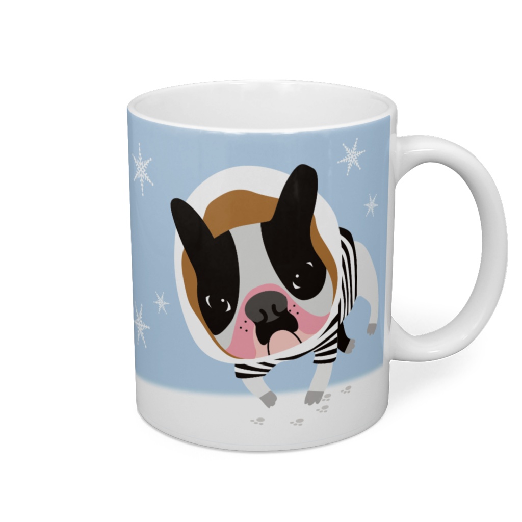 雪のフレブルくん