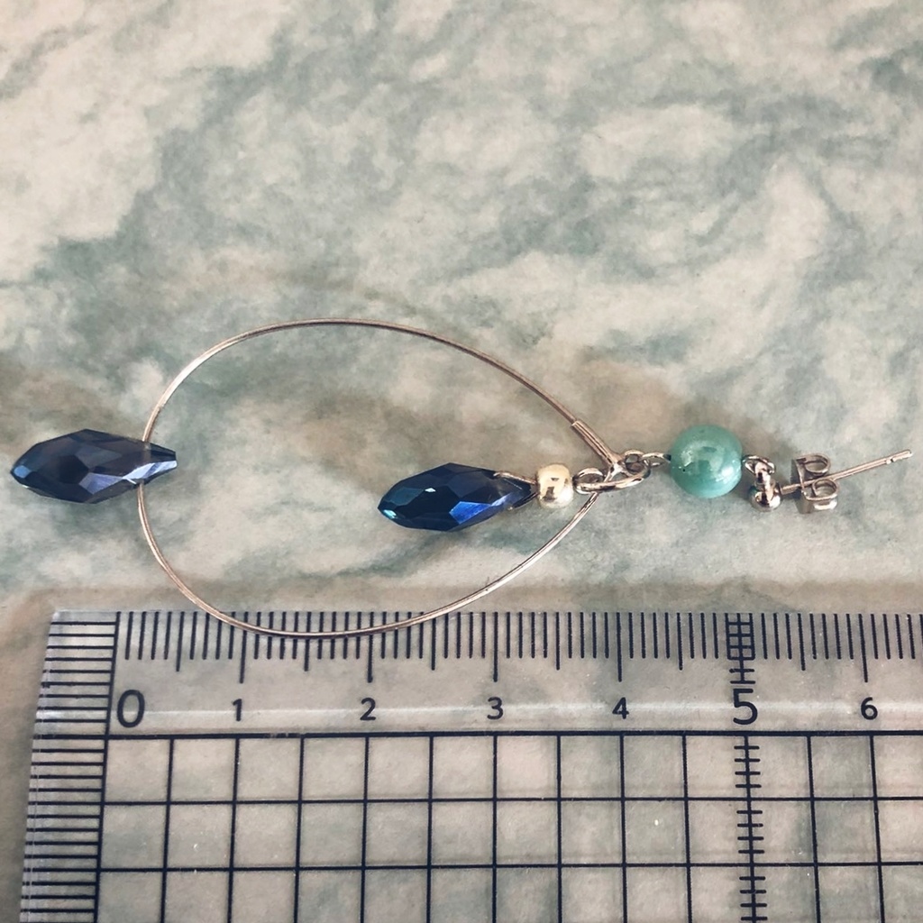 海の王子様のピアス