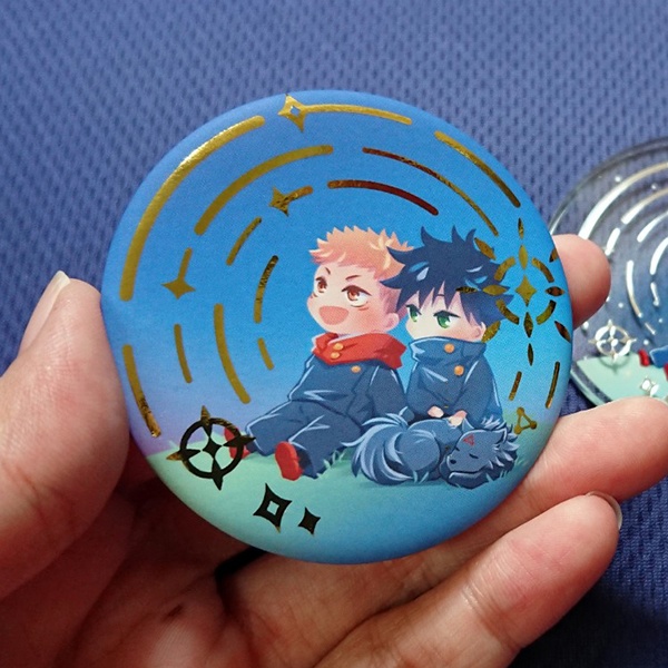 虎伏箔押し両面アクリル(台湾から発送)