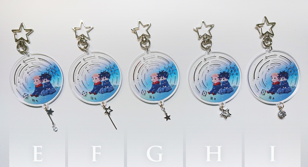 虎伏箔押し両面アクリル(台湾から発送)