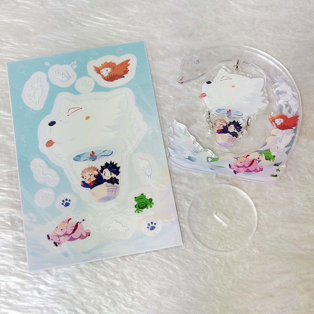 虎伏アクリルスタンド&透明シール(台湾から発送)