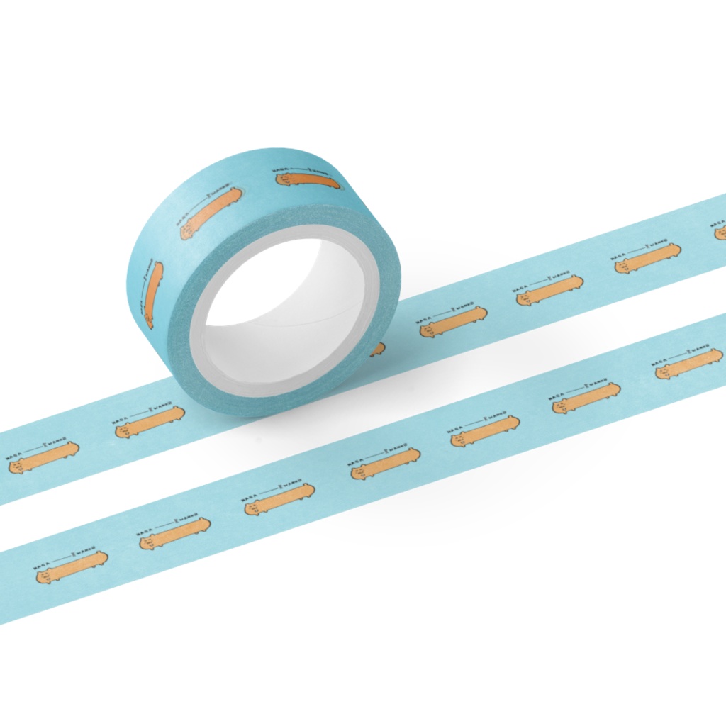 (幅15mm)ながーいわんこテープ