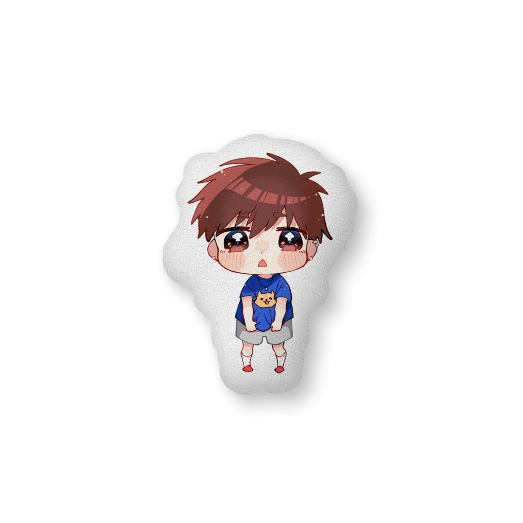 ちびももふかふかクッション