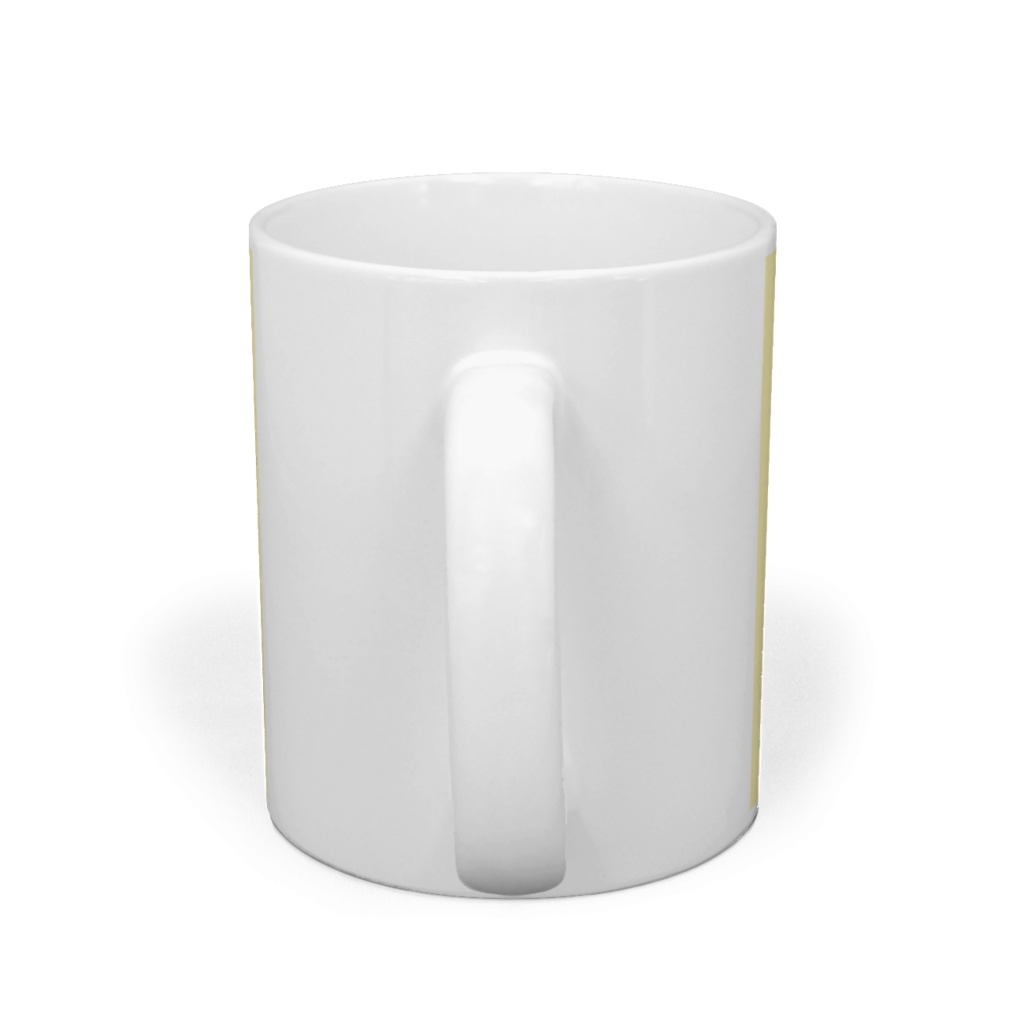 ながーいわんこマグカップ(ファジーイエロー)