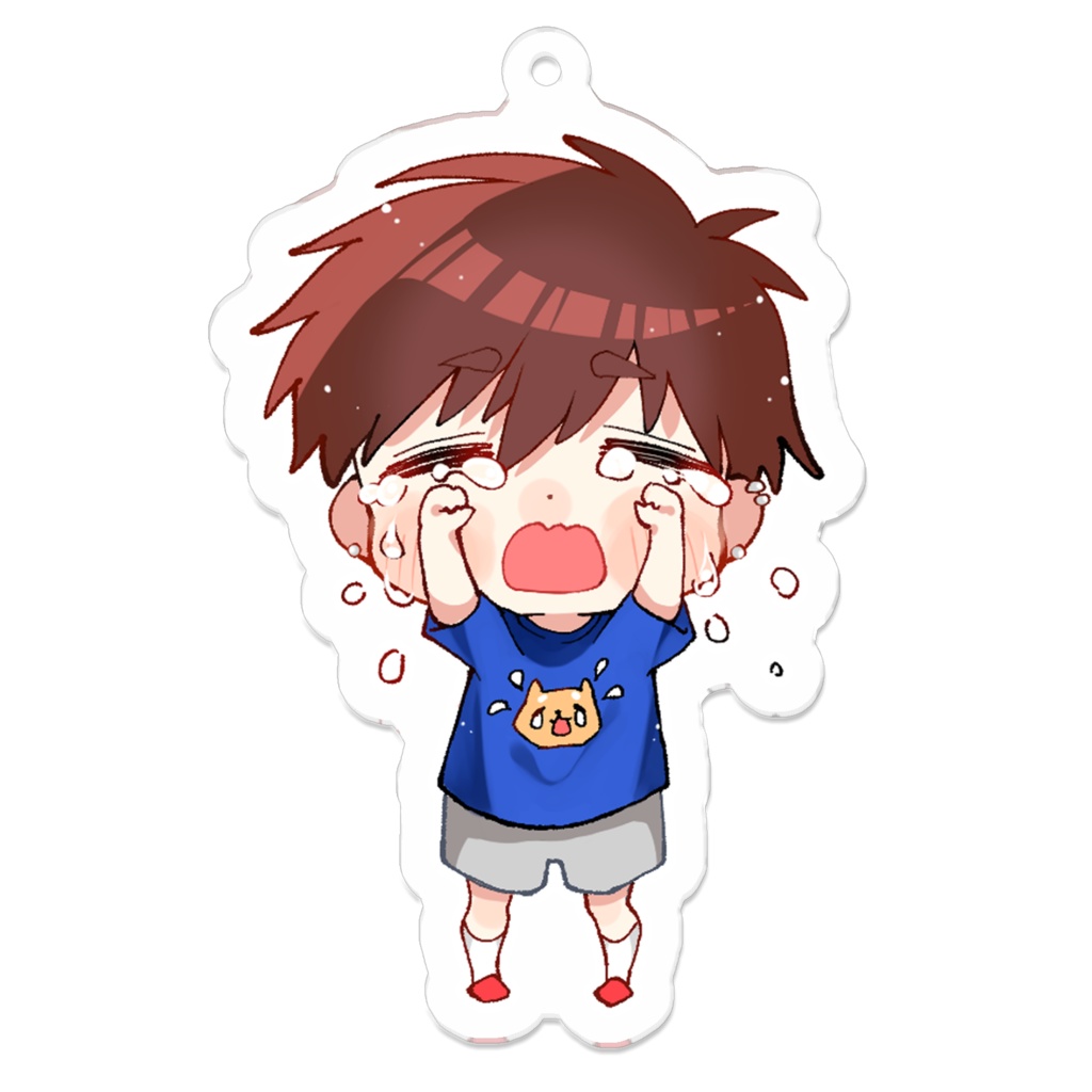 (大きめ)ちびももくん(泣き虫)