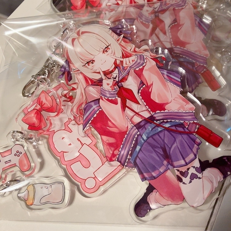 アクリルキーホルダー🍼/🌙