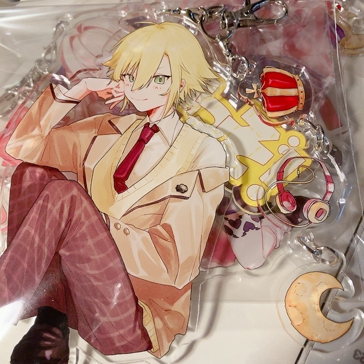 アクリルキーホルダー🍼/🌙