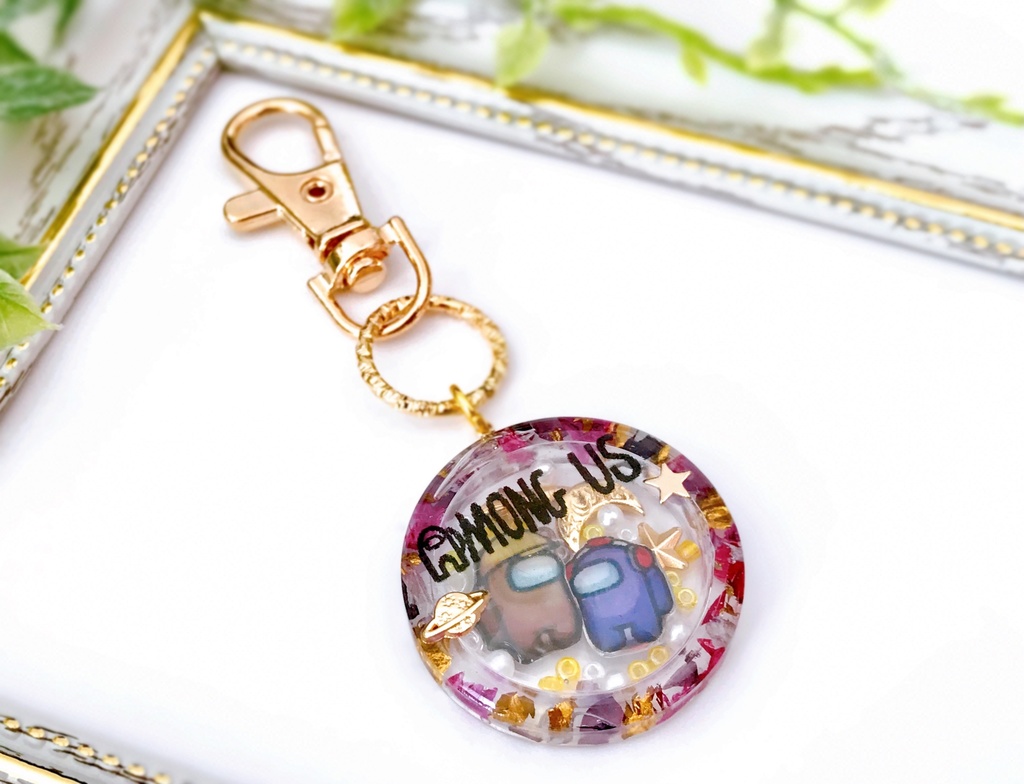 シャカシャカキーホルダー(しるこさん&はこたろーさん)