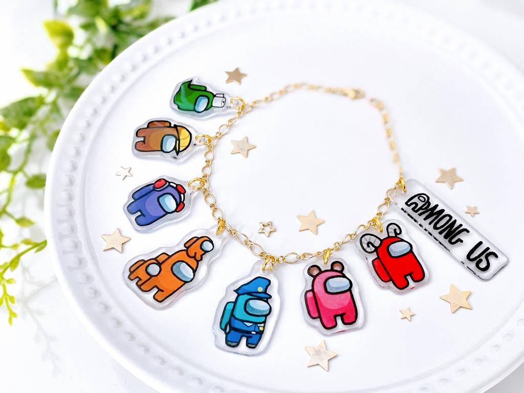 AMONG US バッグチャーム(7人)