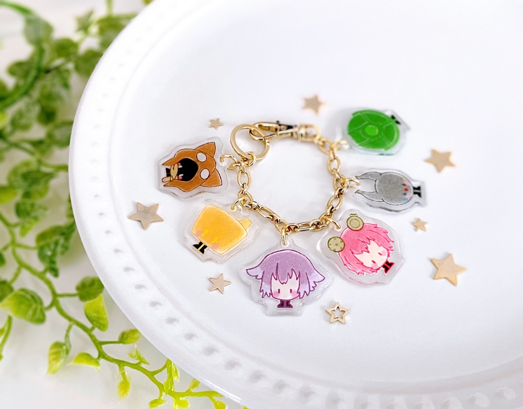 バッグチャーム(6人)