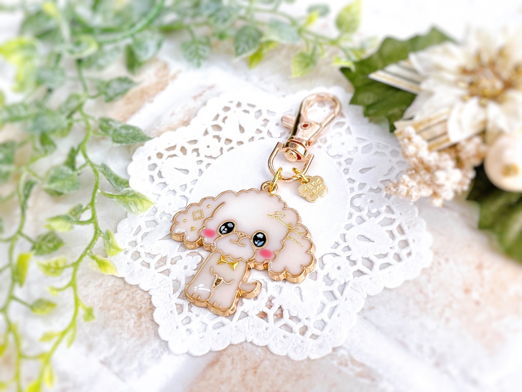 トイプードル キーホルダー