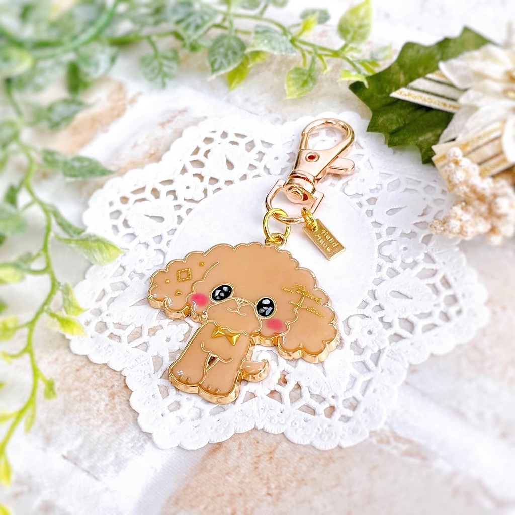 トイプードル キーホルダー