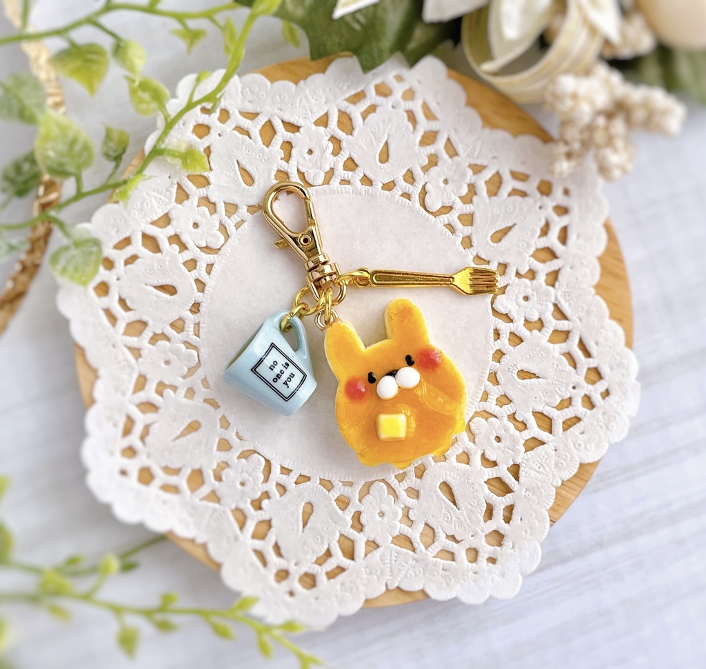 パンケーキ&レモンティー チャーム