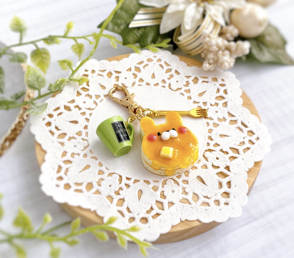 パンケーキ&レモンティー チャーム