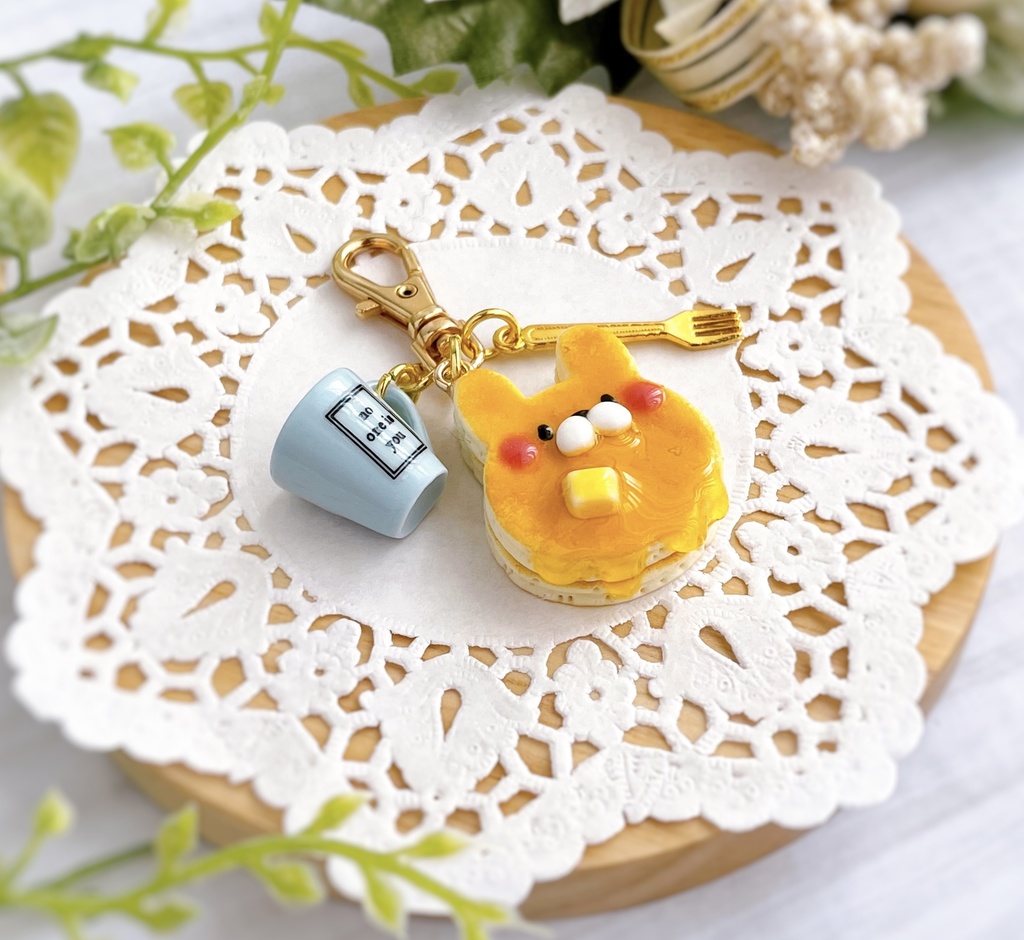 パンケーキ&レモンティー チャーム