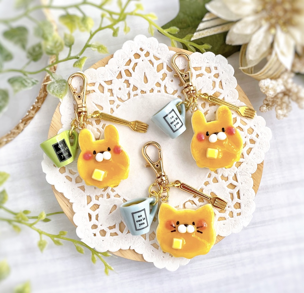 パンケーキ&レモンティー チャーム