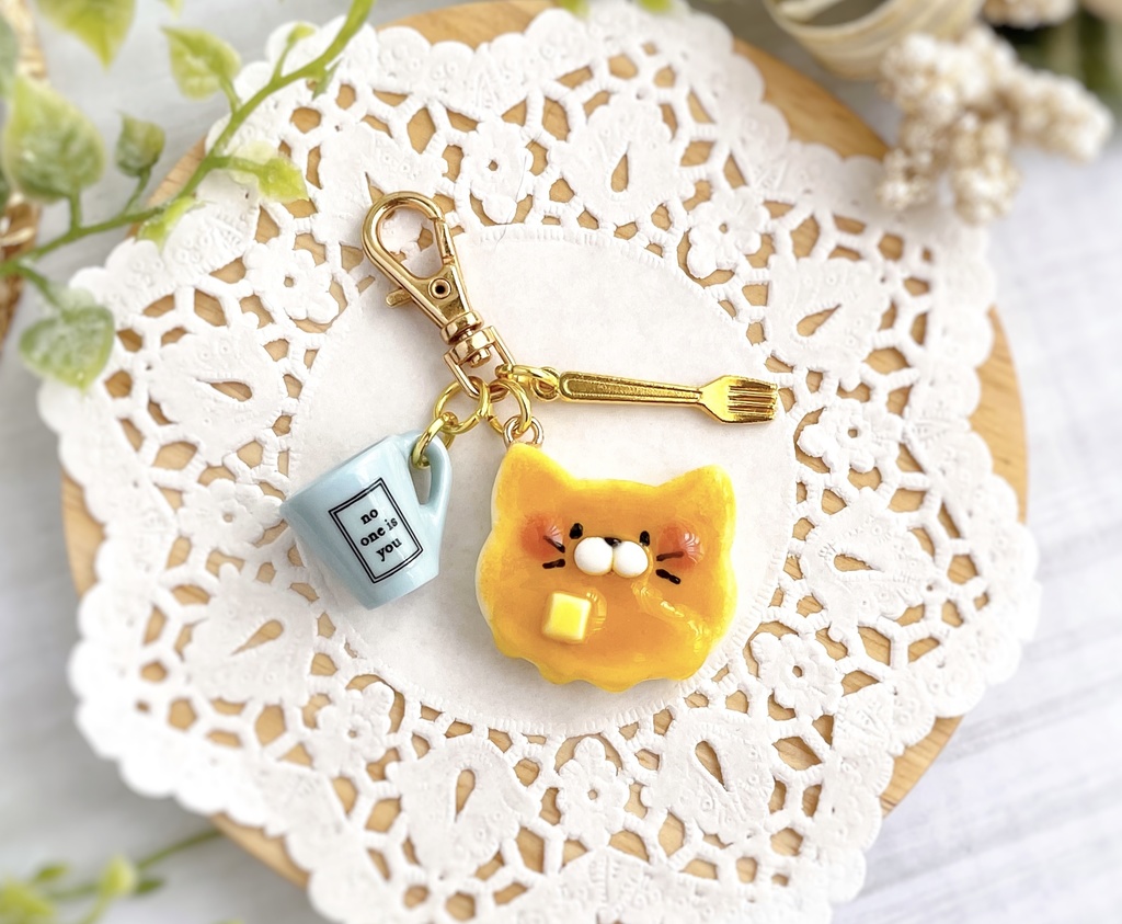 パンケーキ&レモンティー チャーム