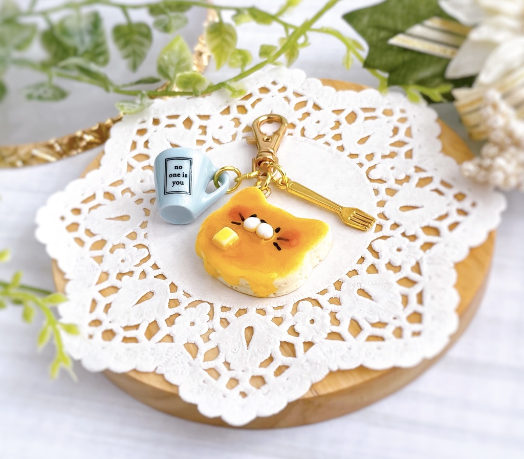 パンケーキ&レモンティー チャーム