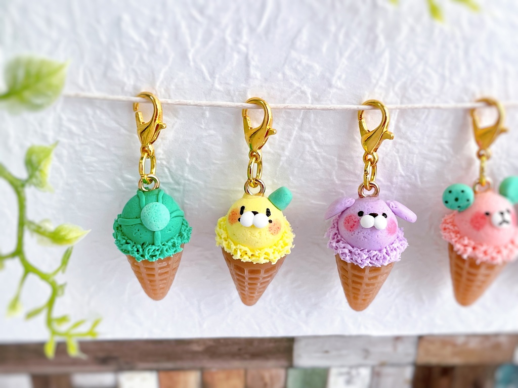 アイスクリームチャーム【BinTRoLL】