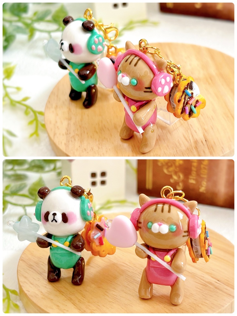 ヘッドホン どうぶつさんチャーム