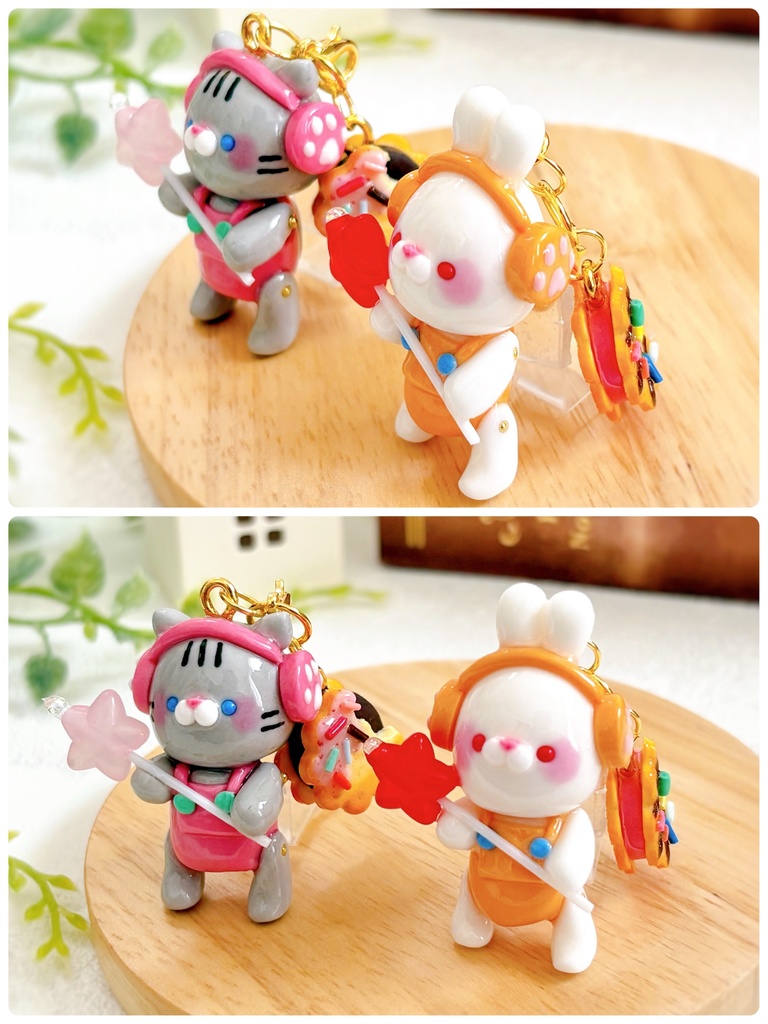 ヘッドホン どうぶつさんチャーム