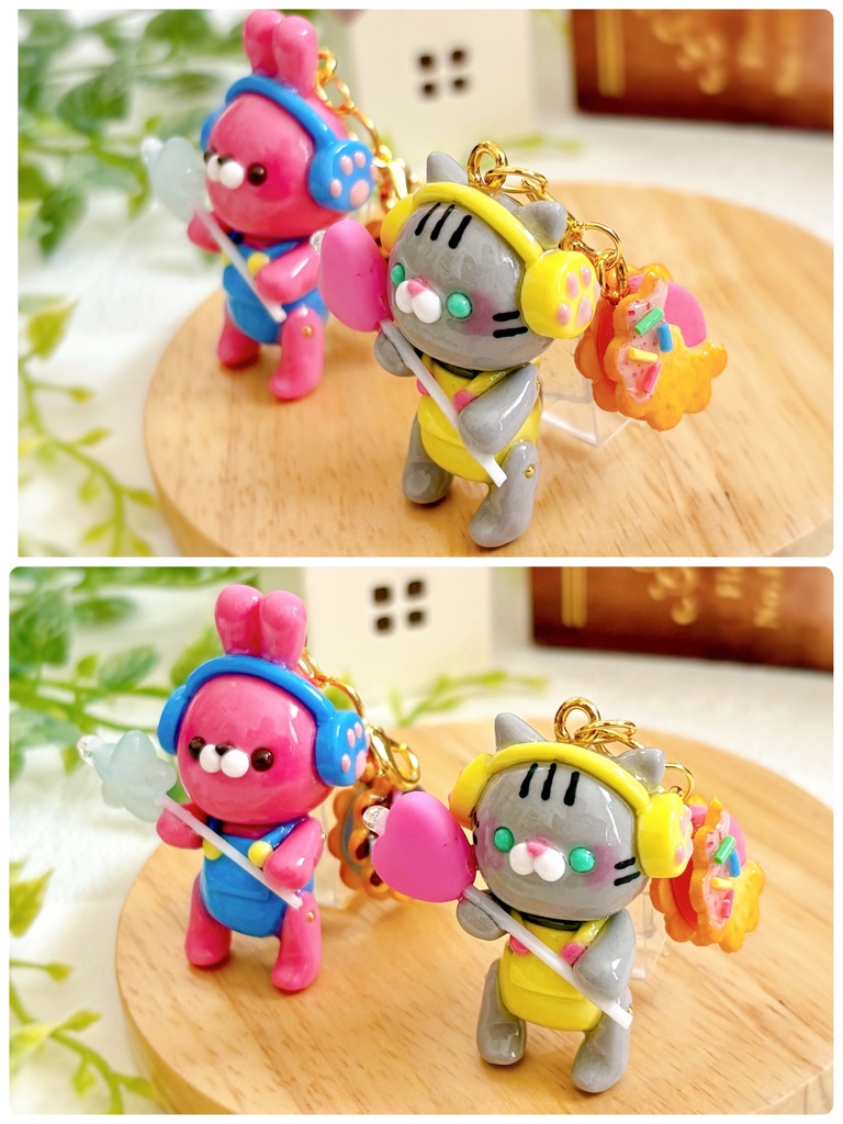 ヘッドホン どうぶつさんチャーム