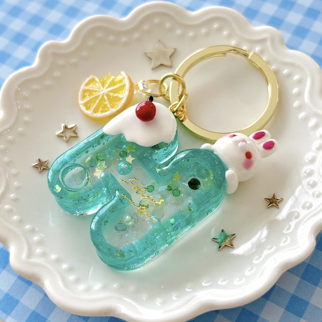 メロンソーダ キーホルダー