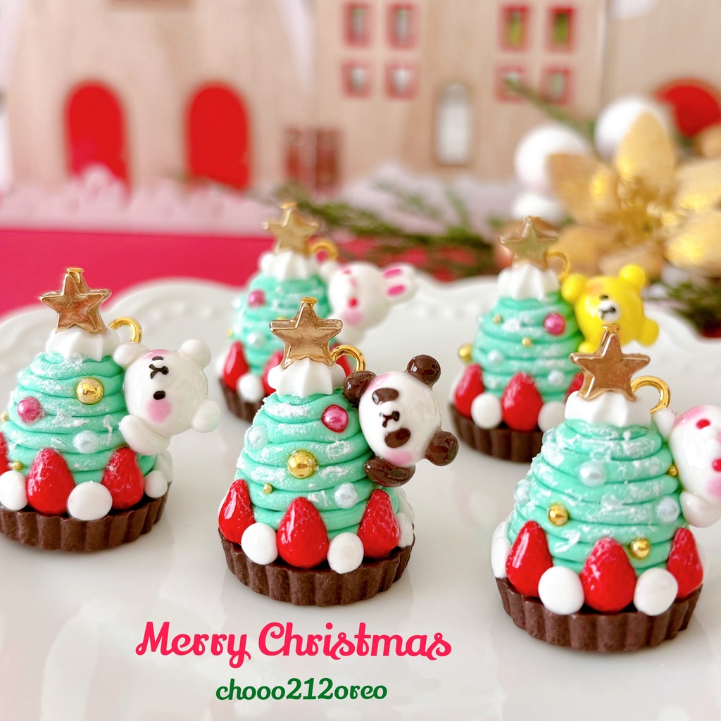 クリスマスツリー モンブランチャーム