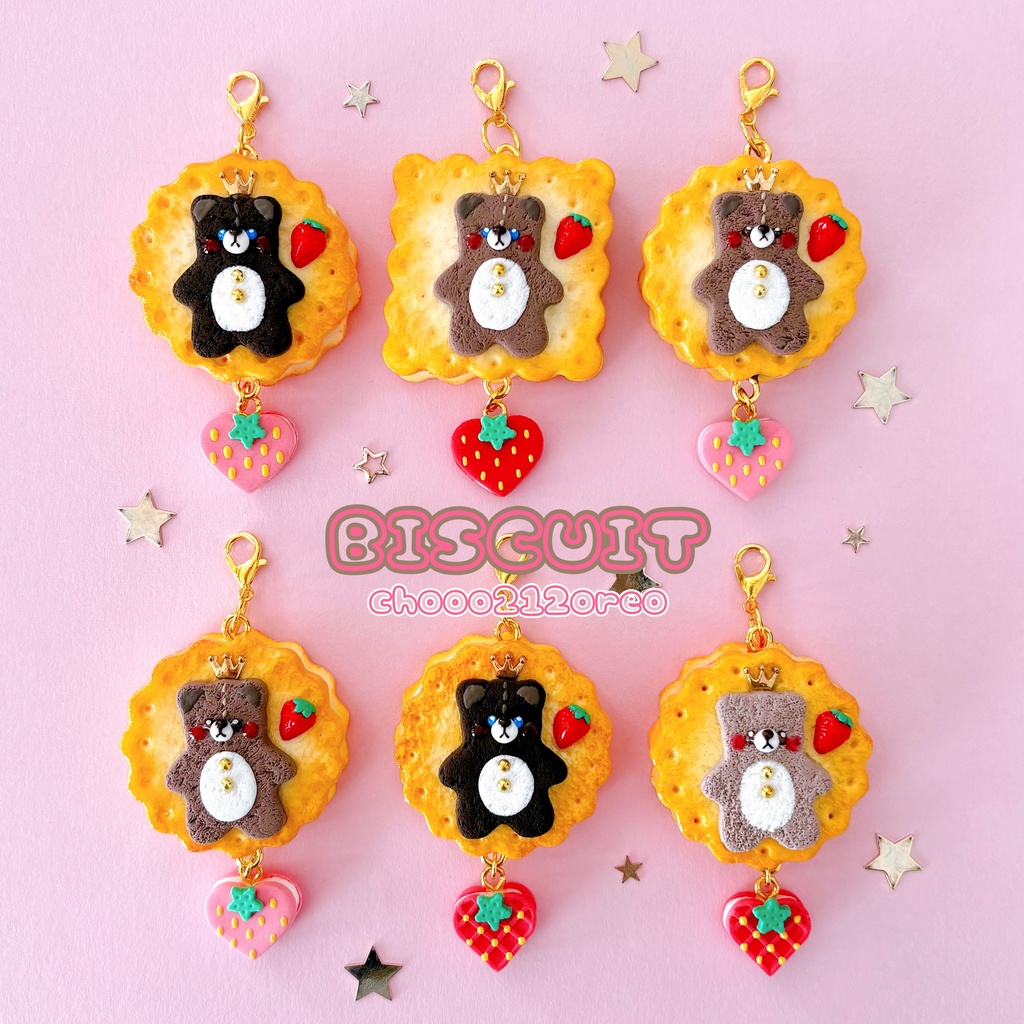 くまさんビスケットサンド チャーム