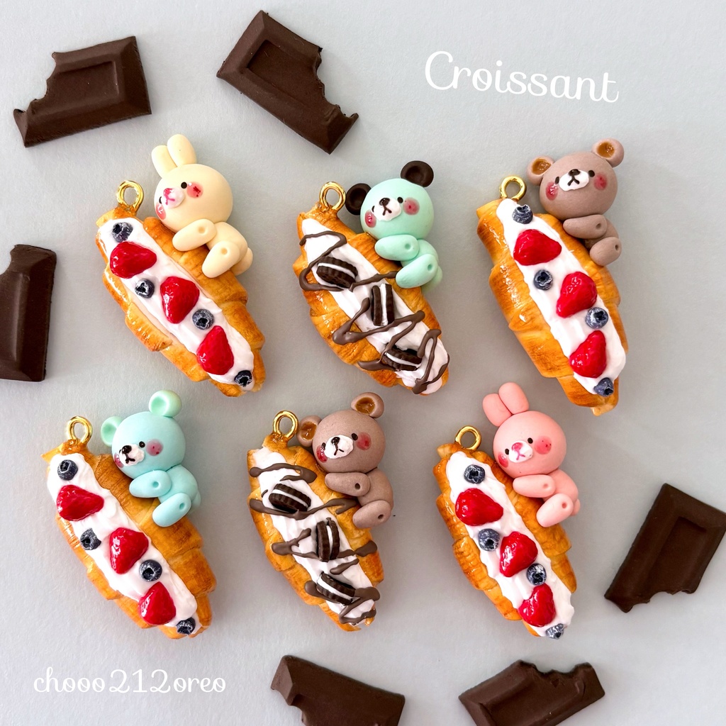 クロワッサンサンド チャーム