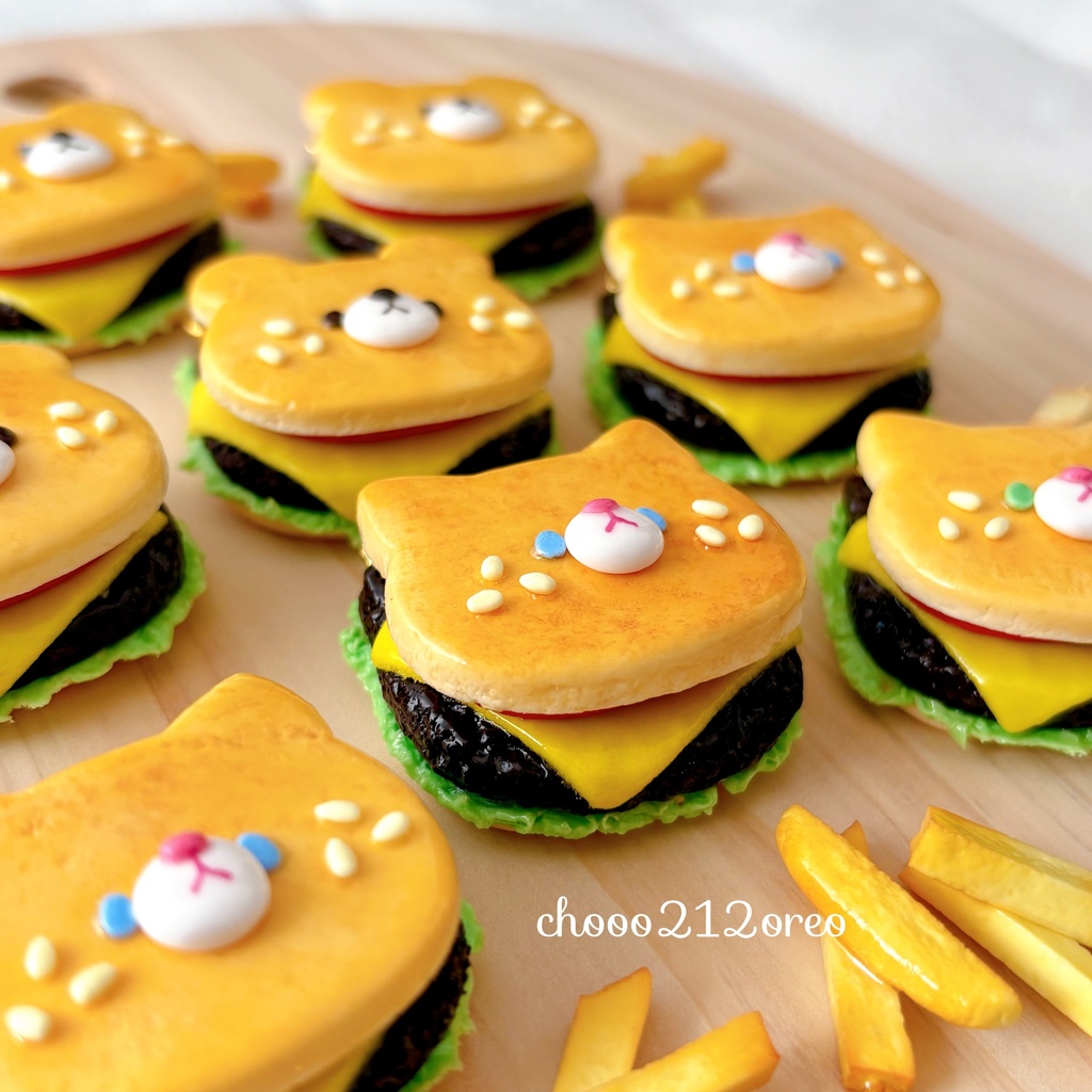 どうぶつさんハンバーガー チャーム