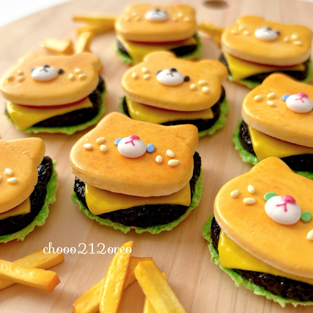 どうぶつさんハンバーガー チャーム