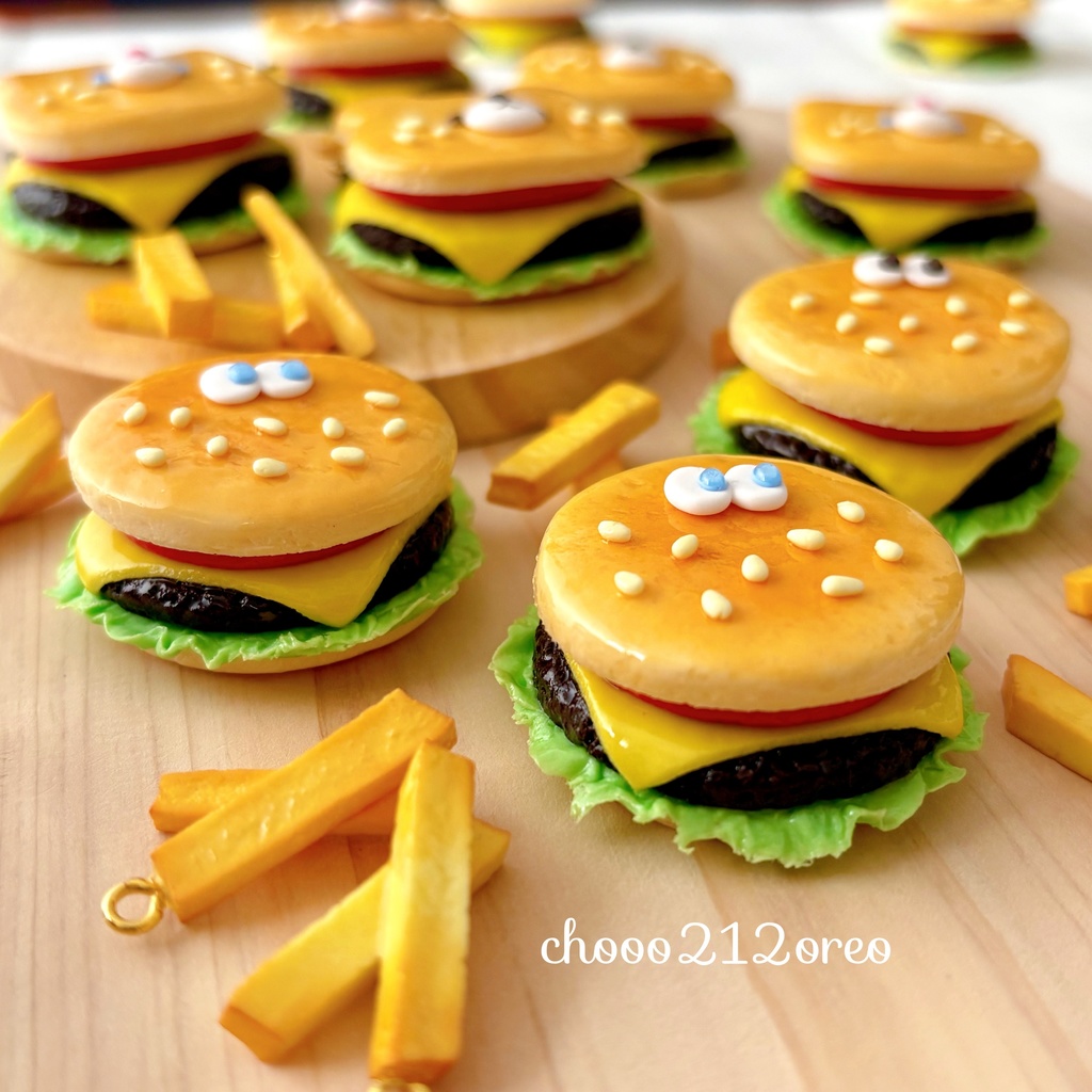 どうぶつさんハンバーガー チャーム