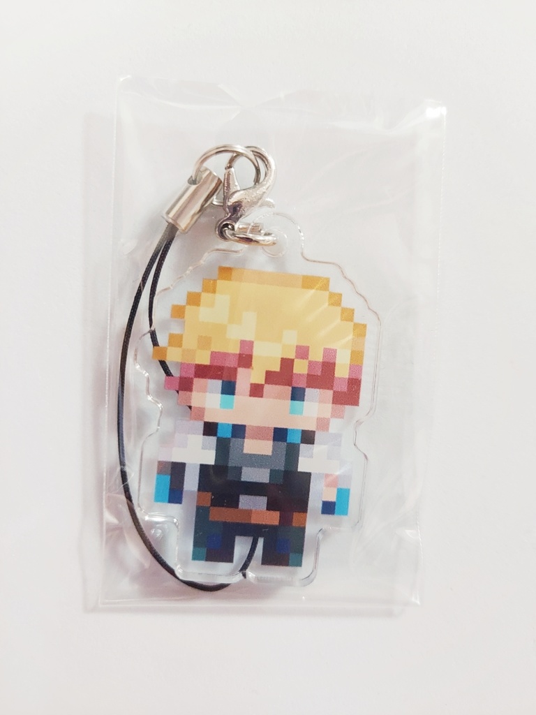 ドット絵アクリルストラップ