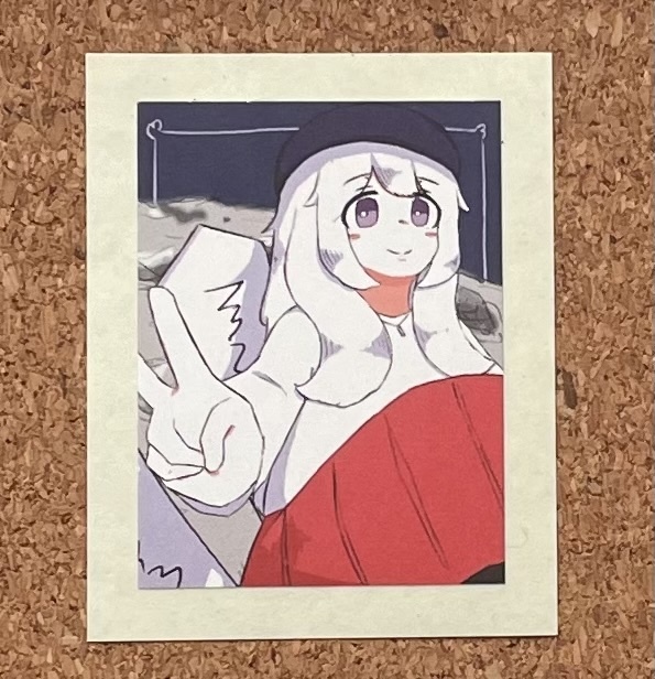 かぐやちゃんシール